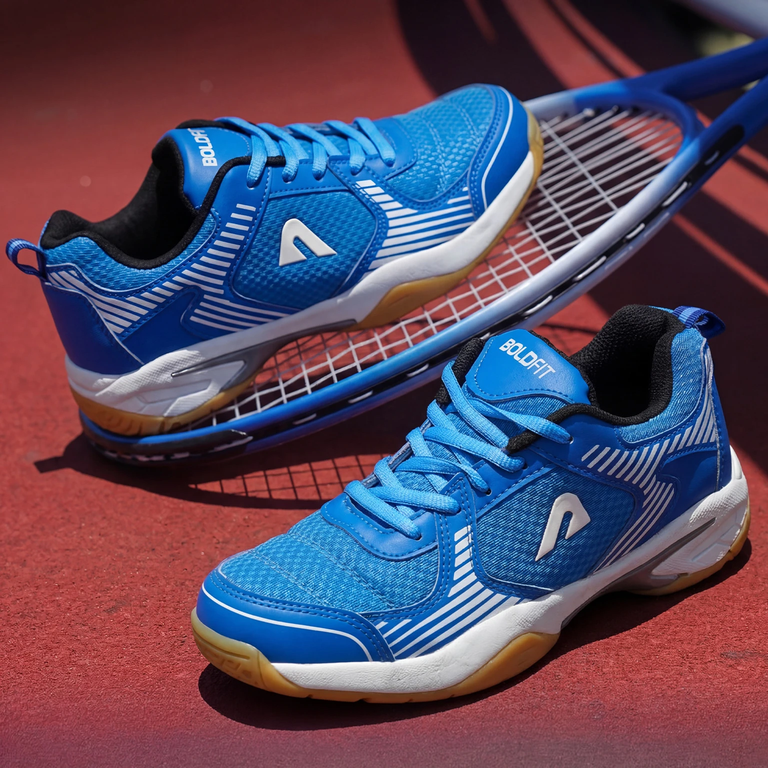 Boldfit Footwear Badminton shoes for men anti skid non marking shoes indoor badminton shoes For Men